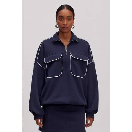 Edited sweater blauw