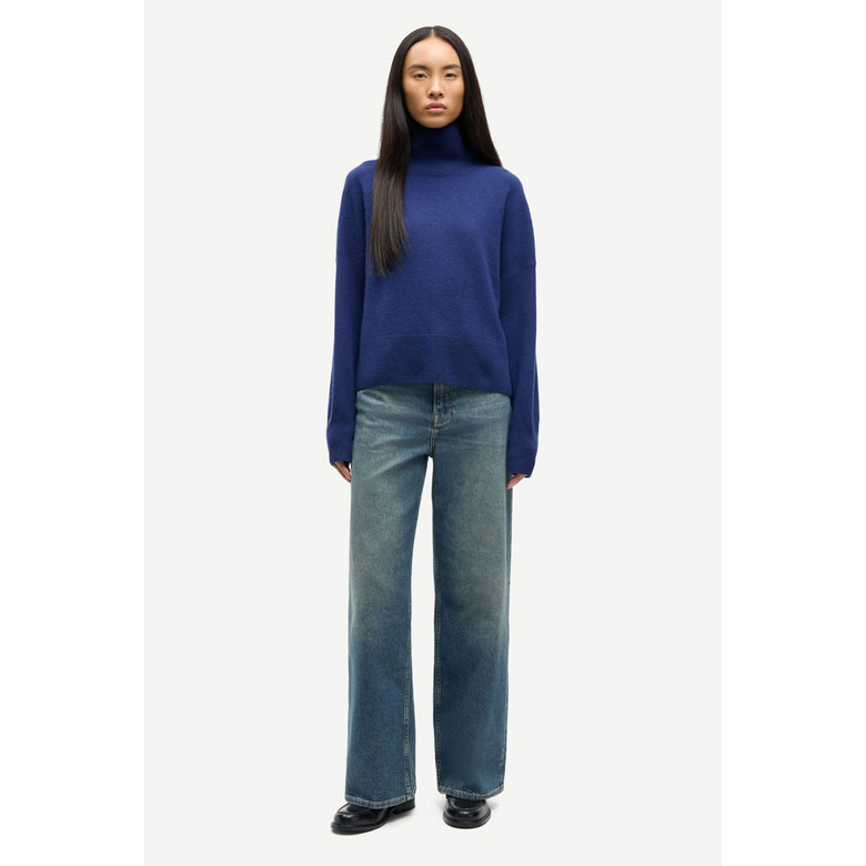 Samsoe&samsoe jeans blauw 2