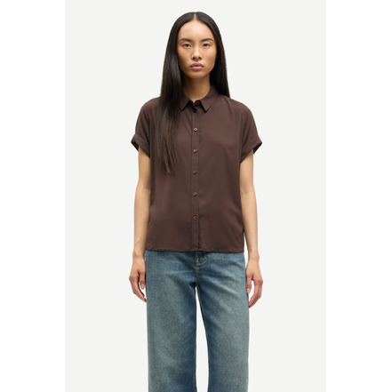 Samsoe&samsoe blouse bruin