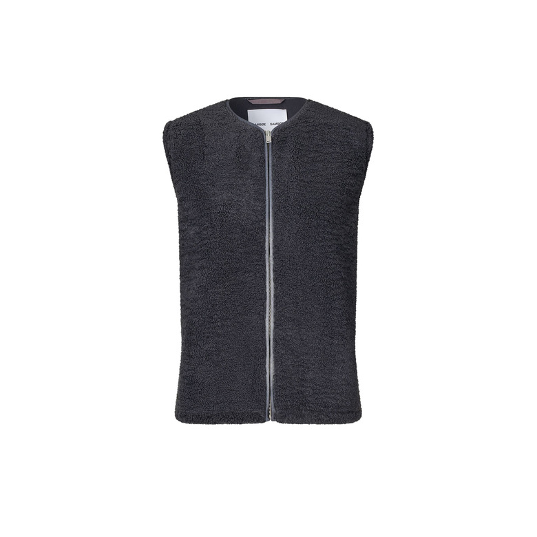 Samsoe&samsoe vest grijs 1