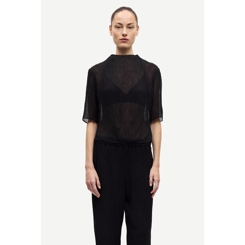 Samsoe&samsoe blouse zwart 2