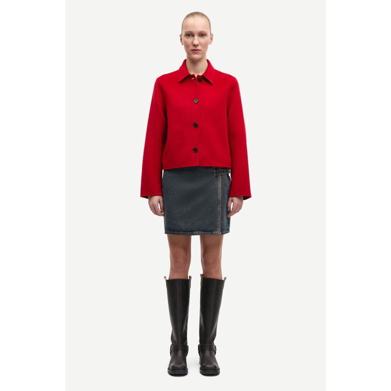 Samsoe&samsoe vest rood 2