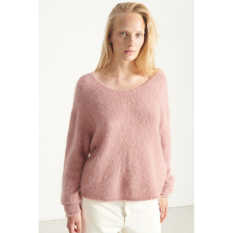 American Vintage trui roze 2