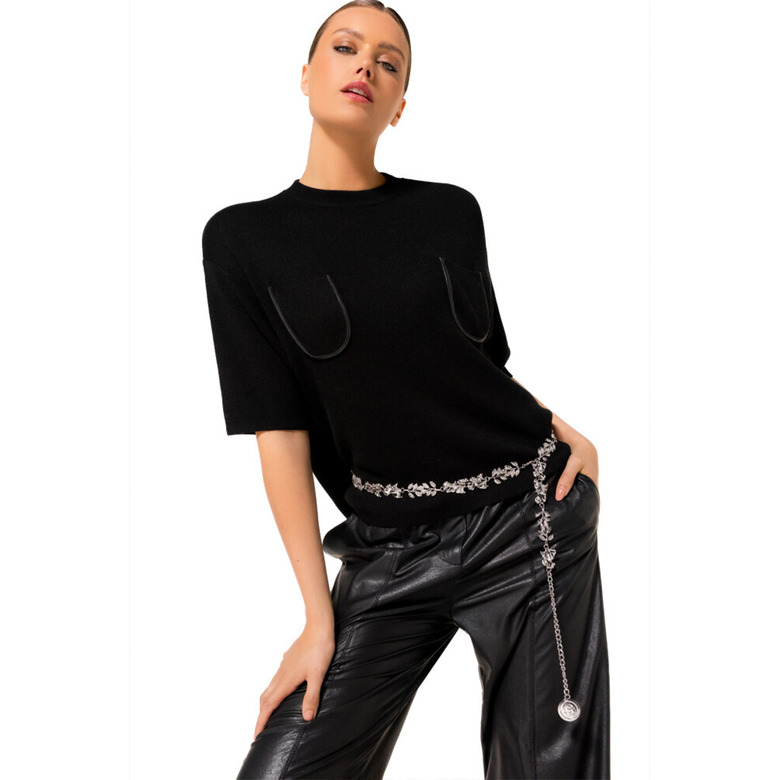 Caroline Biss sweater black 2