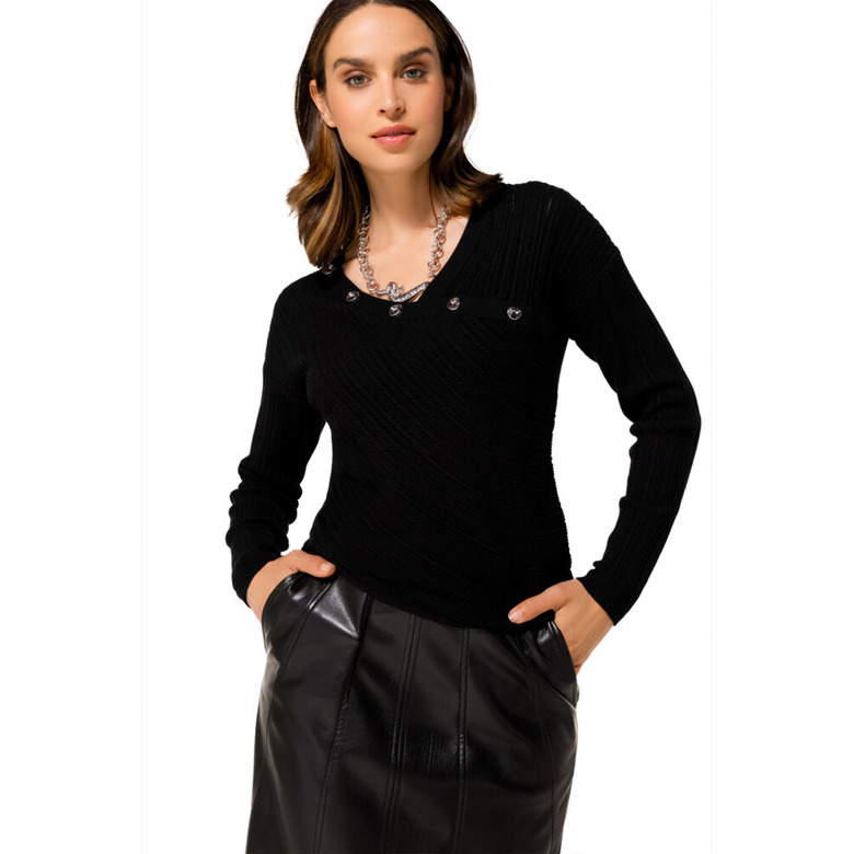 Caroline Biss sweater black 2