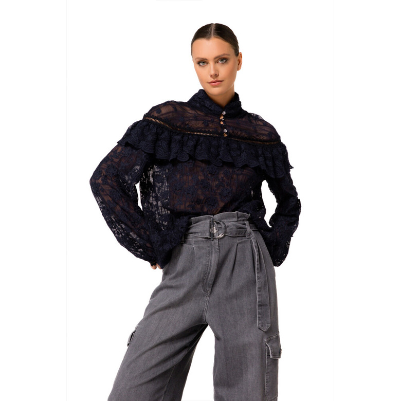Caroline Biss trui blauw 2