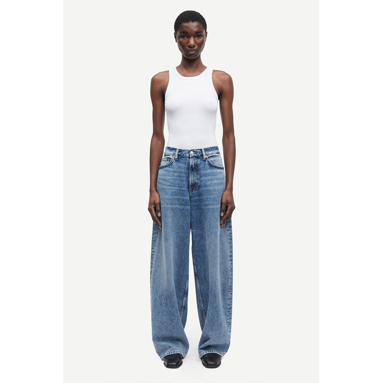 Samsoe&samsoe jeans blauw 2