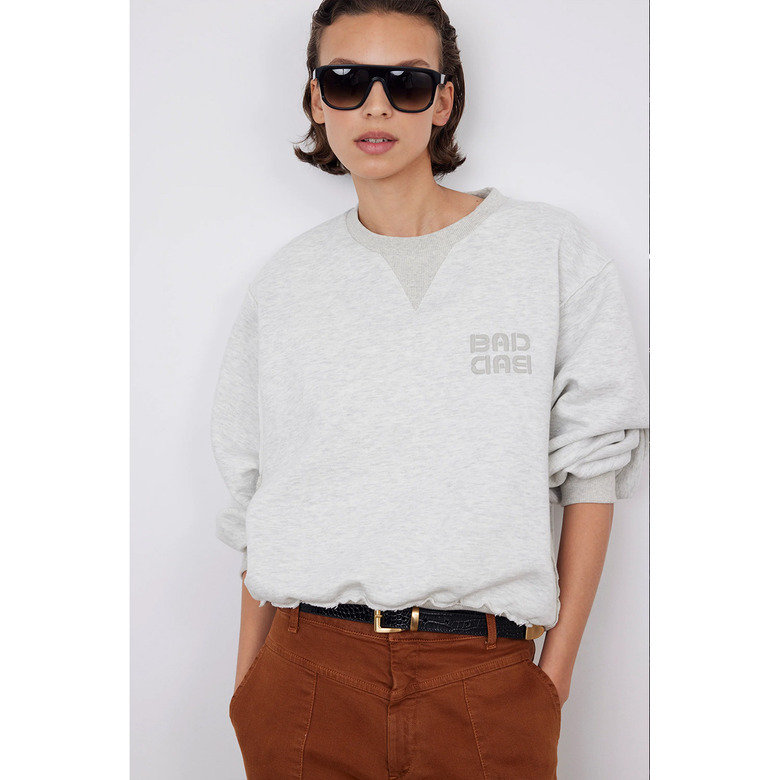 Bad Habits sweater grijs 2