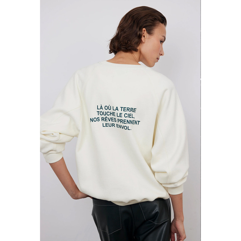 Bad Habits sweater ecru 3
