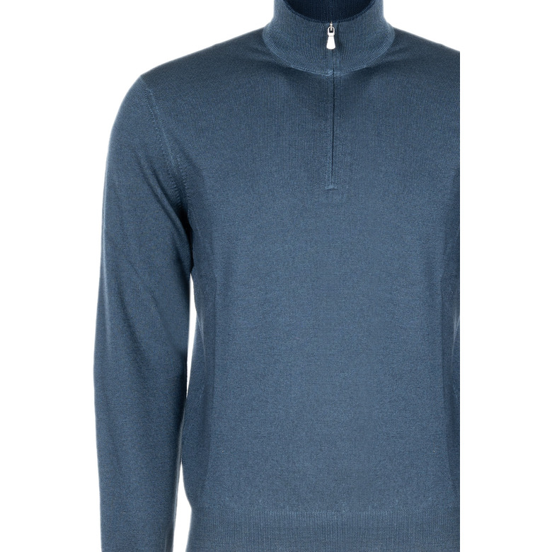 Gran Sasso cardigan blue 2