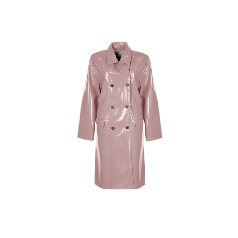 Nathalie Vleeschouwer mantel roze 1