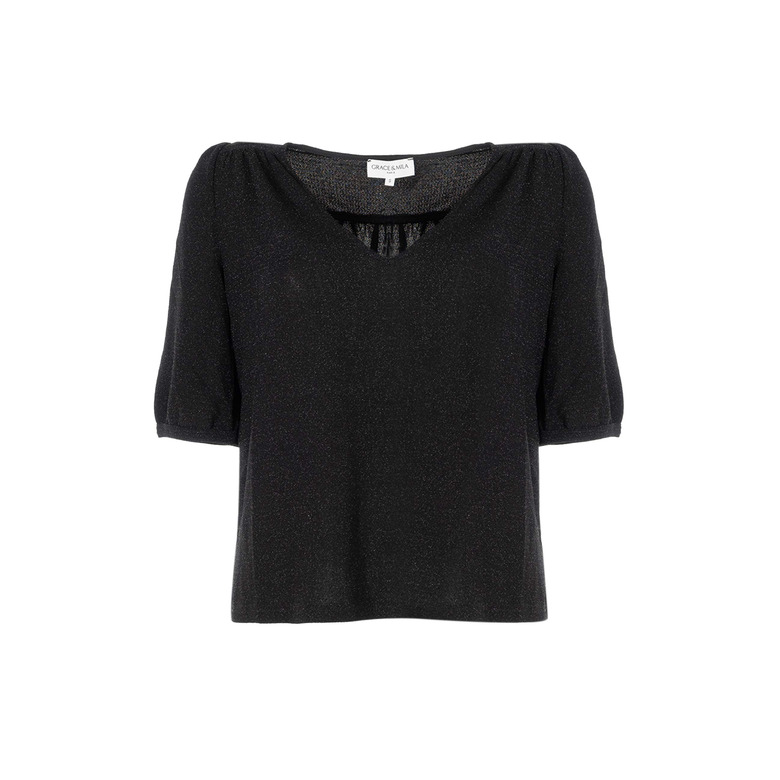 Grace & Mila blouse zwart 1