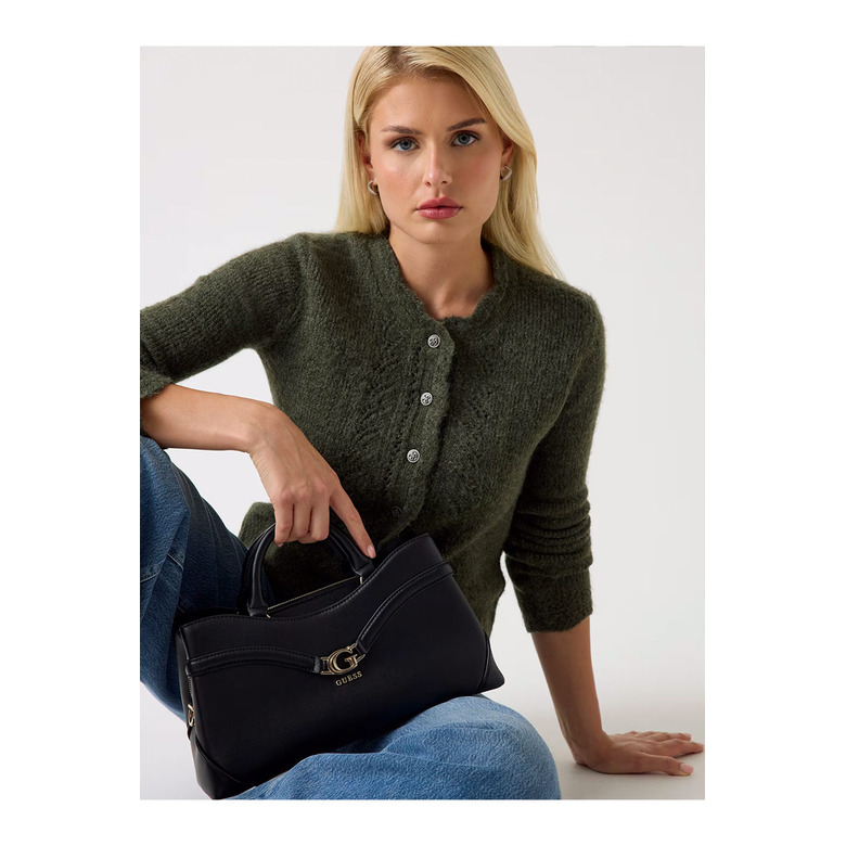 Guess handtasche cognac 4