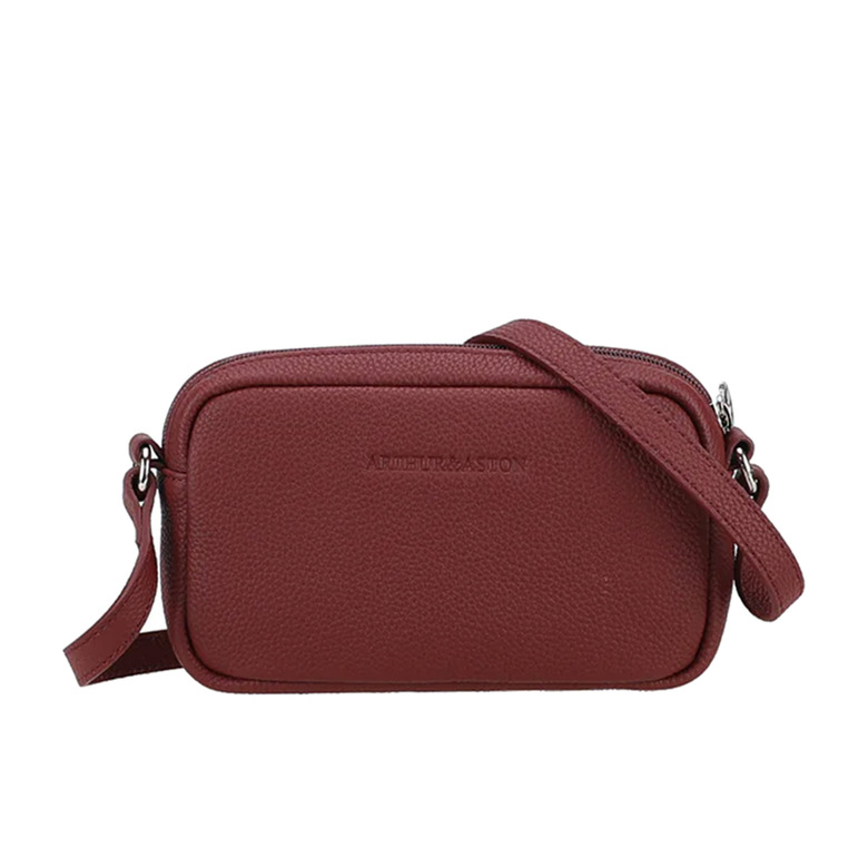 Arthur & Aston crossbody bordeaux 1