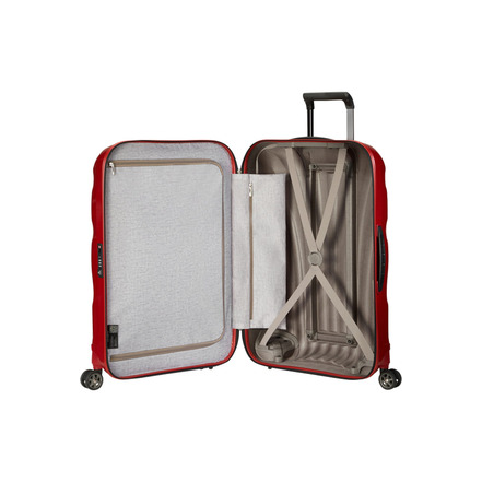 Samsonite luggage red