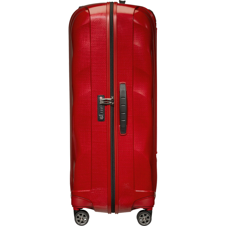 Samsonite luggage red 3