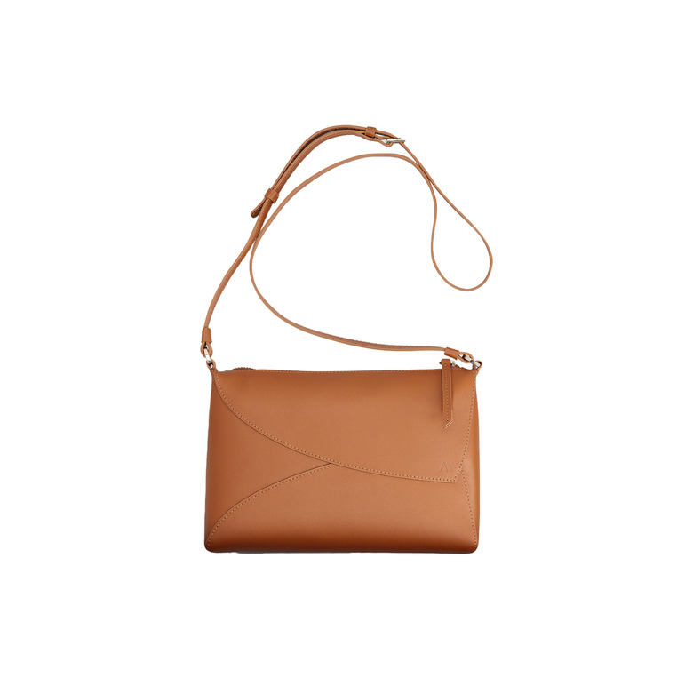 Kaai crossbody cognac 1