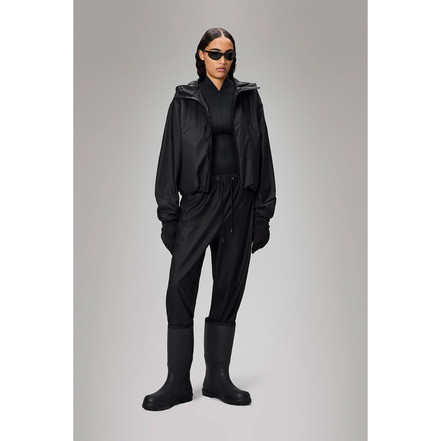 Rains jacke schwarz