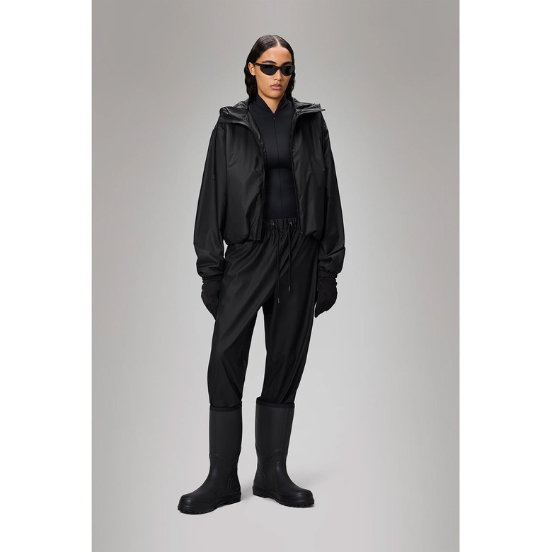 Rains jacke schwarz 2