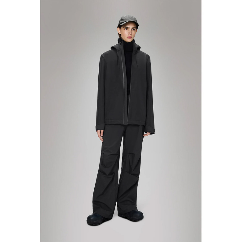 Rains jacke schwarz 2