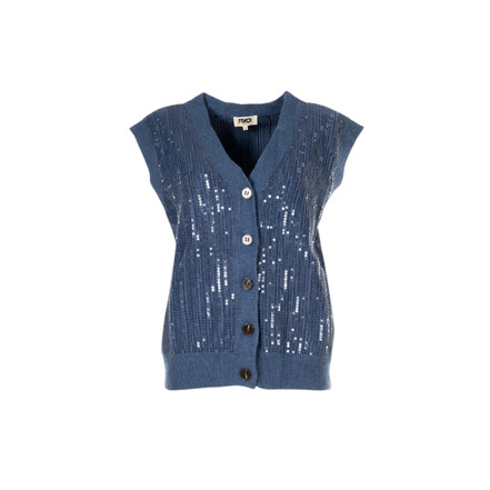 Frnch cardigan blauw