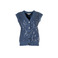 Frnch cardigan blauw 1