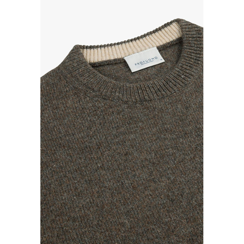 Profuomo shirt brown 2