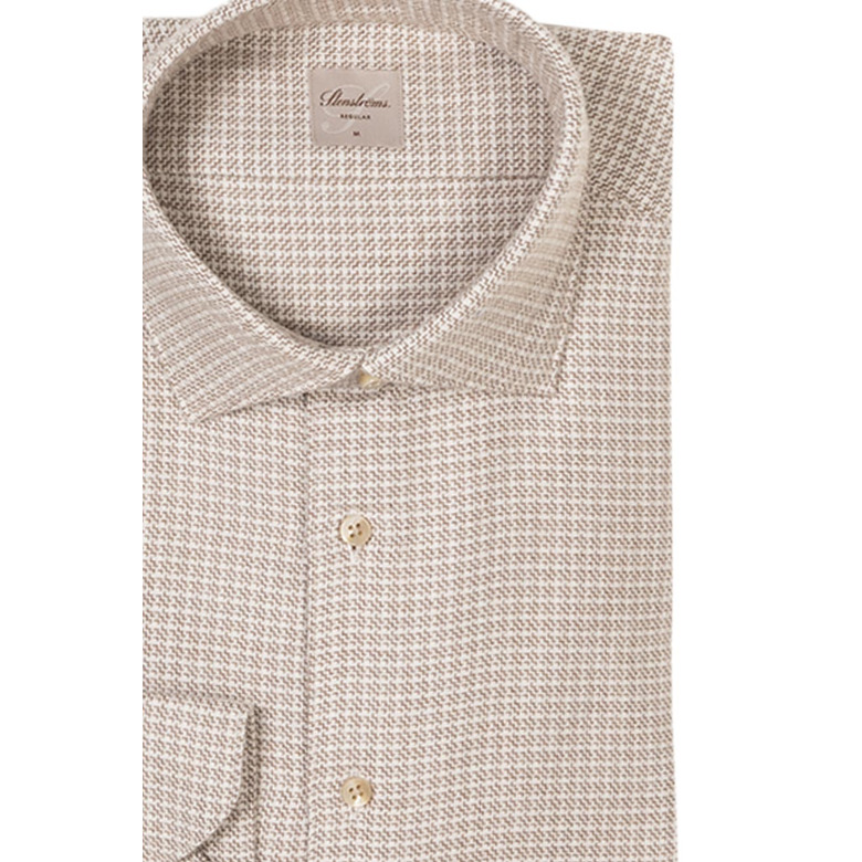 Stenstroms shirt lightbrown 2