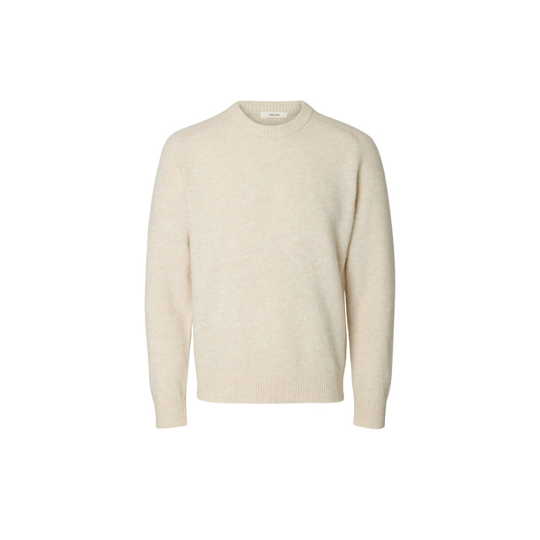 Selected Homme sweater ecru 1