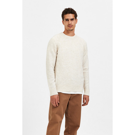 Selected Homme sweater ecru