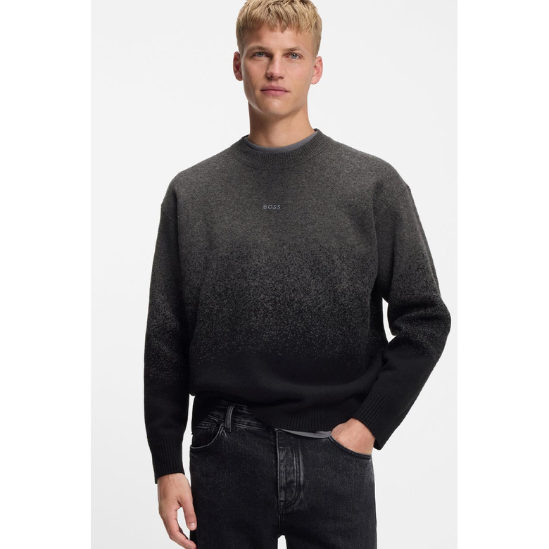 Boss sweater black 2