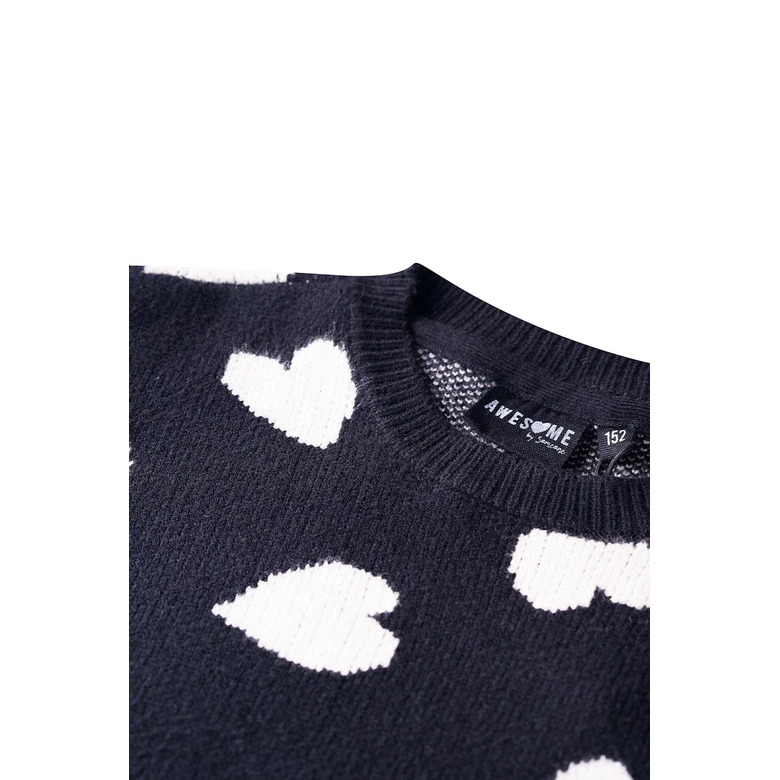 Someone Junior Meisjes trui zwart 2