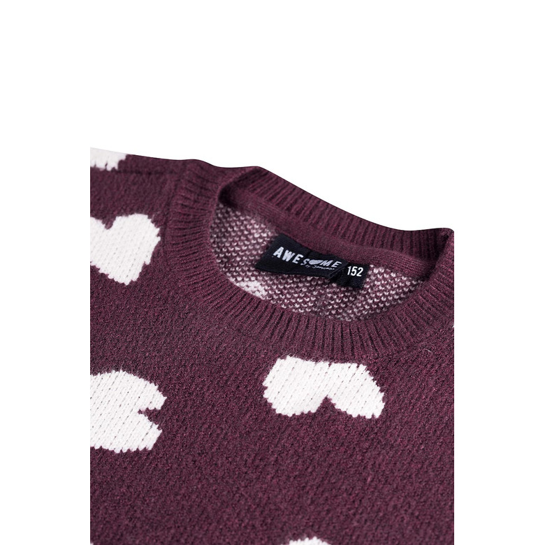 Someone Junior Meisjes trui bordeaux 2