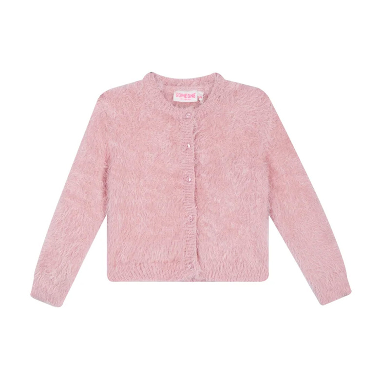 Someone Kids cardigan roze 1