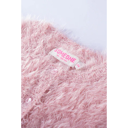 Someone Kids cardigan roze