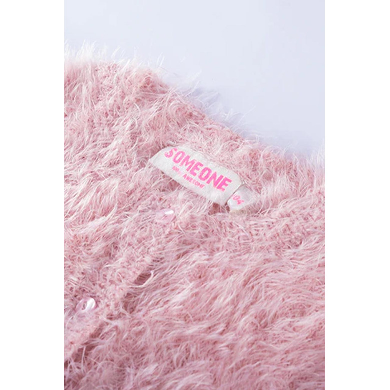 Someone Kids cardigan roze 2