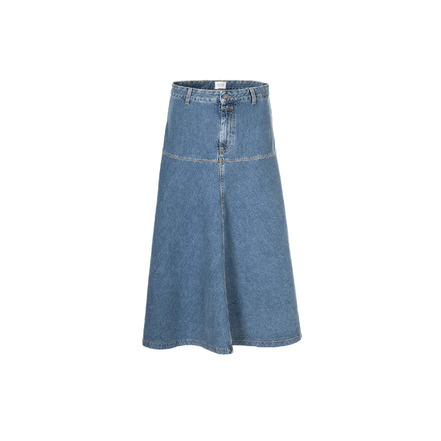 Closed rok blauw
