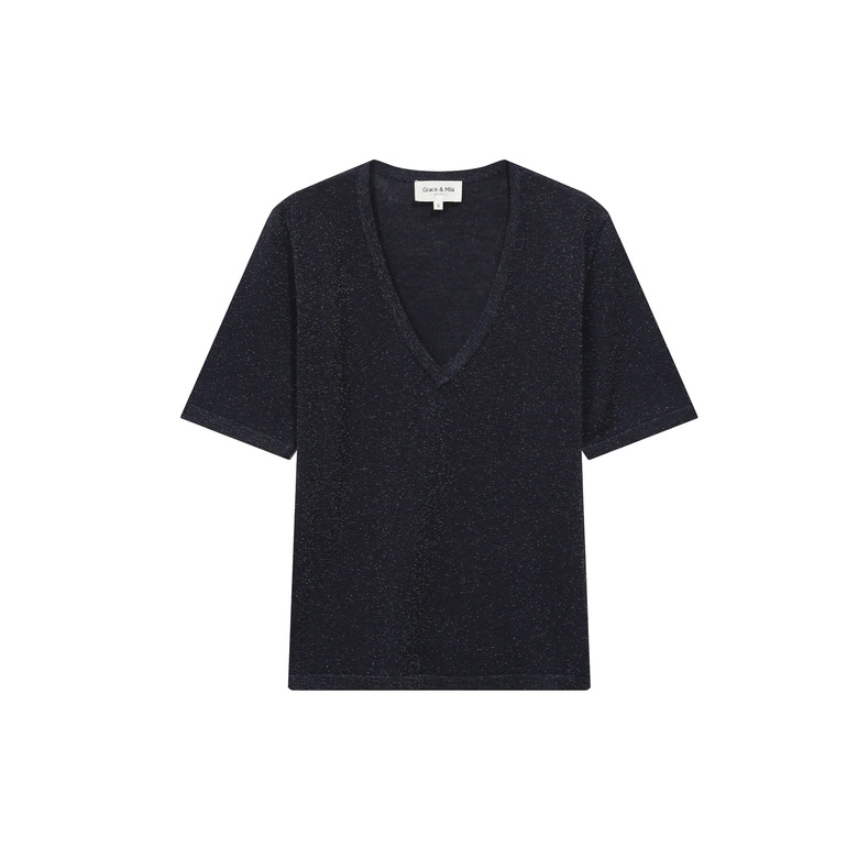 Grace & Mila blouse blauw 1