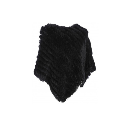 Oakwood poncho zwart