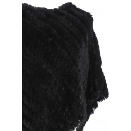 Oakwood poncho zwart