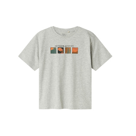 Name It Jongens t-shirt gris