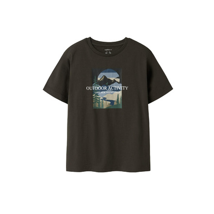 Name It Jongens t-shirt brun