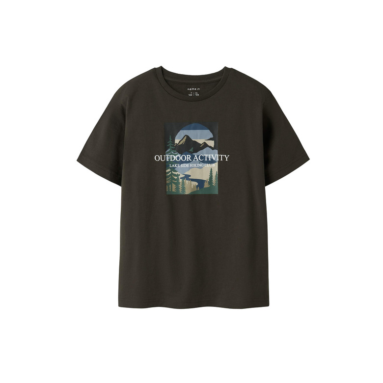 Name It Jongens t-shirt brun 1