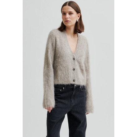 Second Female cardigan beige