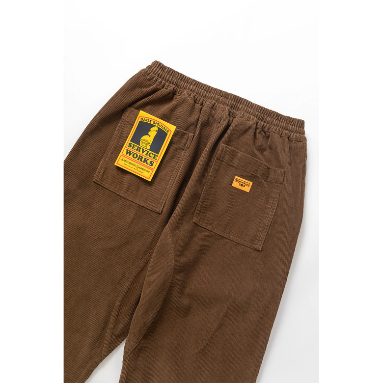 Service Works trousers cognac 2