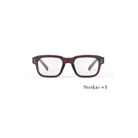Izipizi reading glasses brown