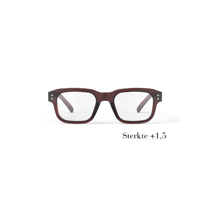Izipizi reading glasses brown