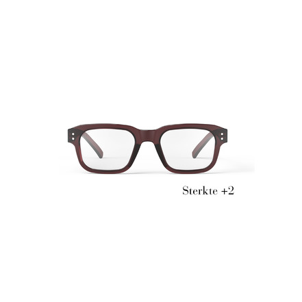 Izipizi reading glasses brown