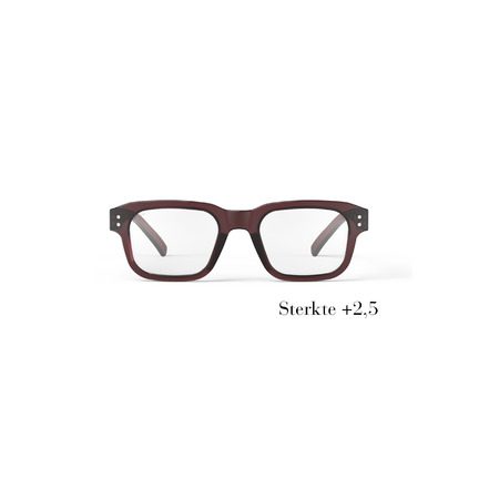 Izipizi reading glasses brown