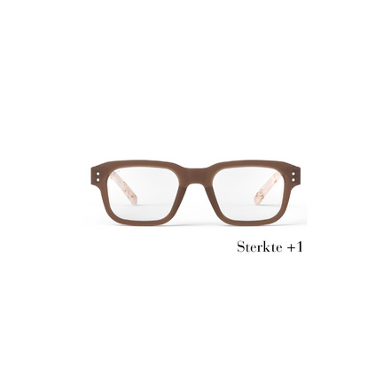 Izipizi reading glasses lightbrown